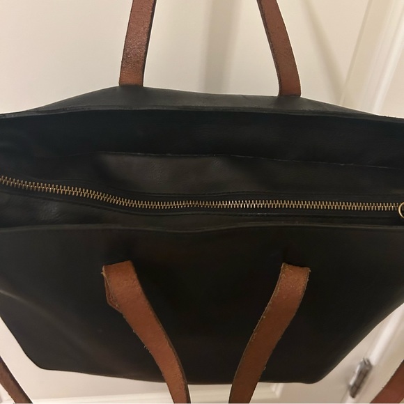 Madewell leather tote - Picture 2 of 3